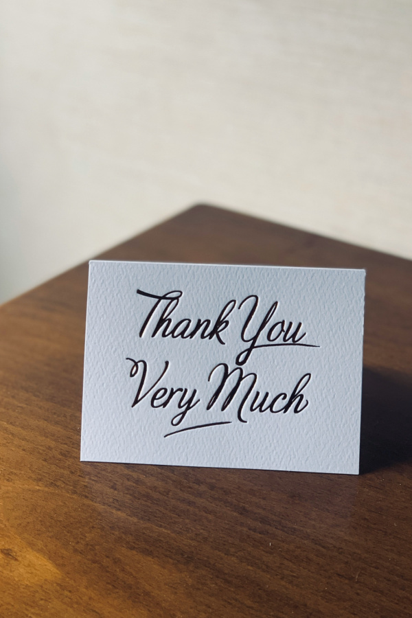 Handwritten note thanking a teacher: the most meaningful gift you can give a teacher costs nothing