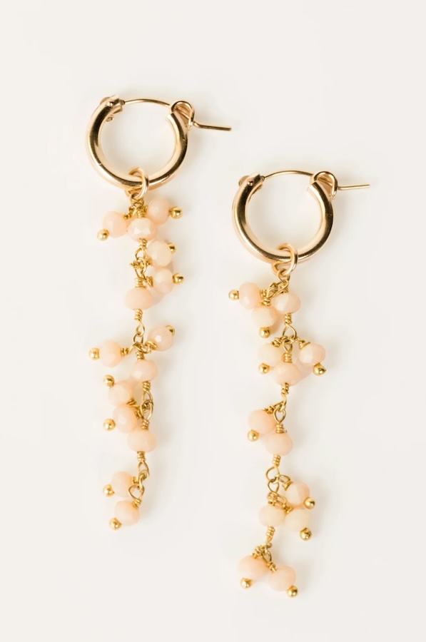 Favorites from the ABLE sale: Soleil gold dangle earrings