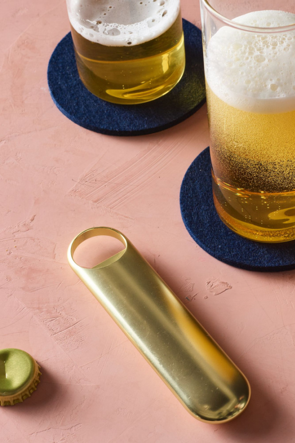 Foodie gifts for dads on sale right now: Brass bottle opener from Food52