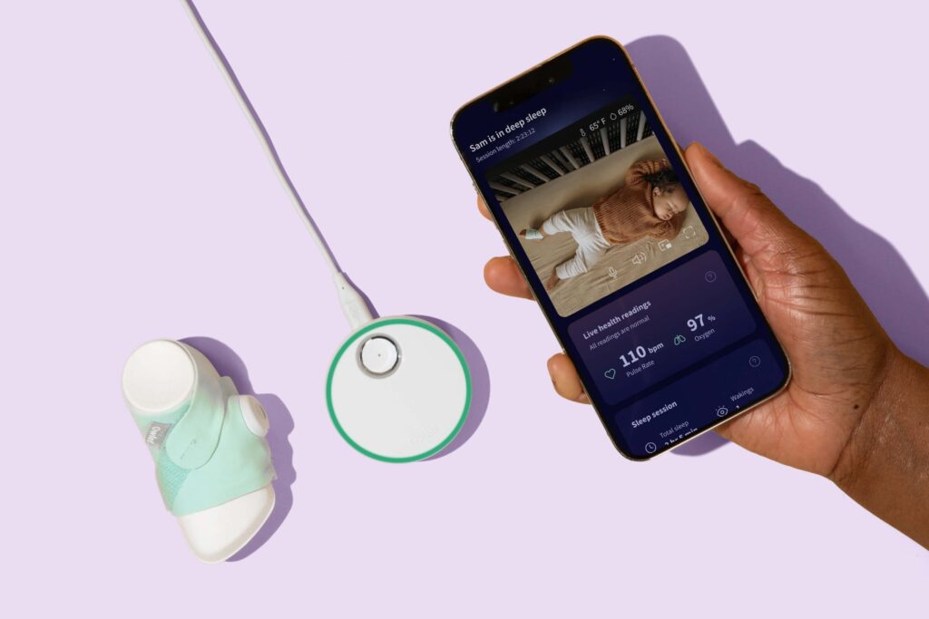 Unique baby gifts: Owlet smart baby monitor with live health readings for the ultimate peace of mind