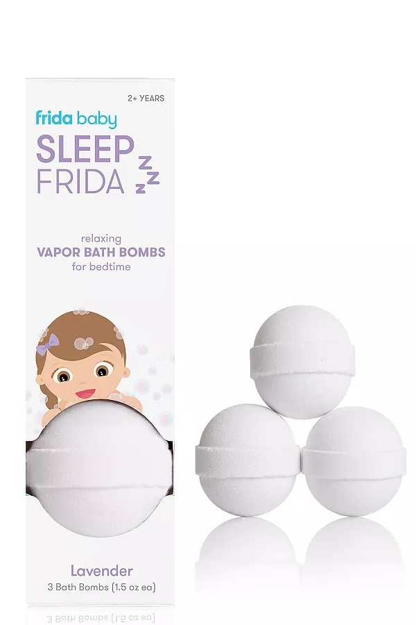 Best baby gifts under $15: FridaBaby lavender vapor baby bath bombs for sleep