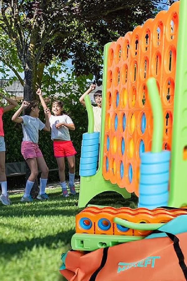 Giant 4-in-a-row Connect Four style game for the backyard: Now on sale!