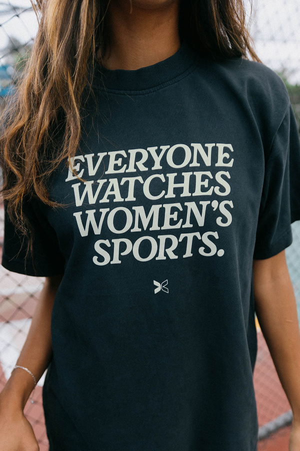 Everyone Watches Women's Sports: Perfect tee from Togethxr 