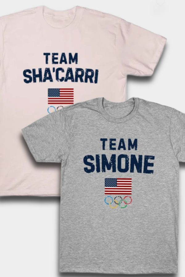 Female Olympian shirts for fans of Simone Biles, Sha'Carri Richardson, Suni Lee and more on TeePublic