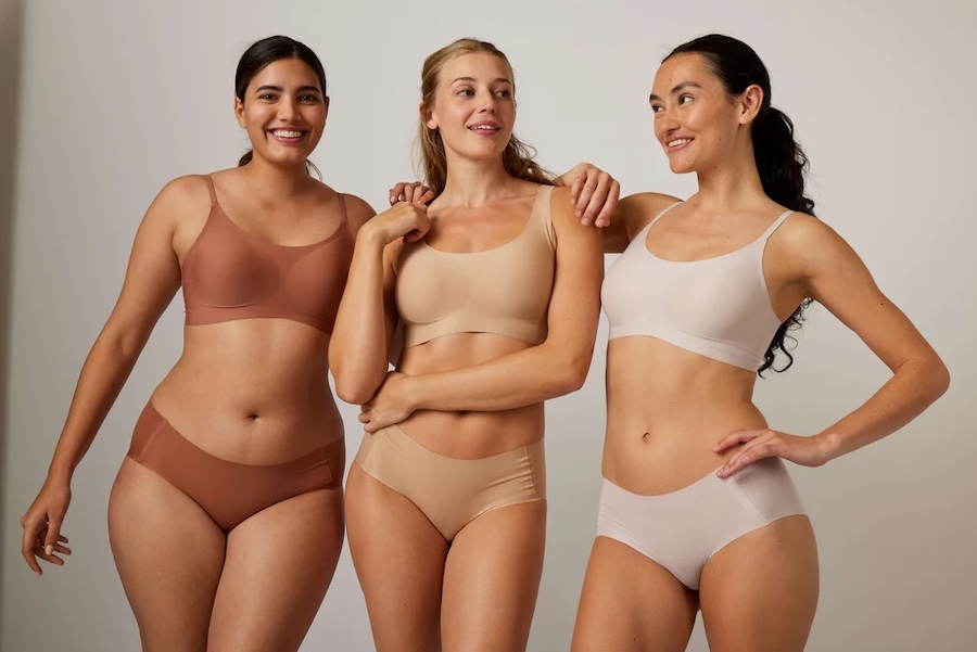 These revolutionary bras with adaptive sizing eliminate the need for all those different-sized bras we have. Yes!