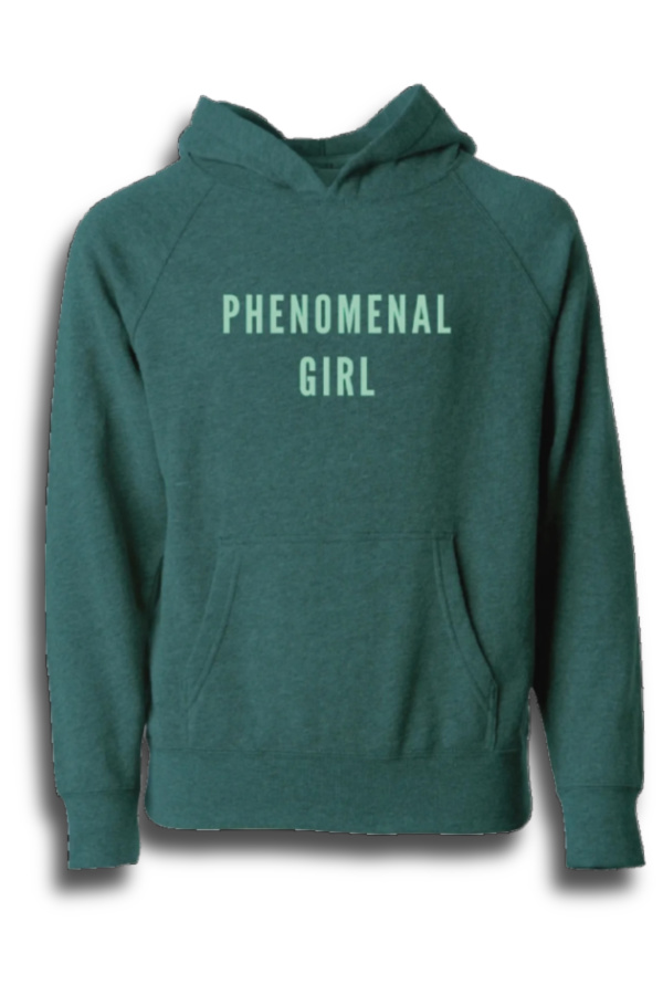 Phenomenal girl hoodie: Perfect for female sports fans heading back to school