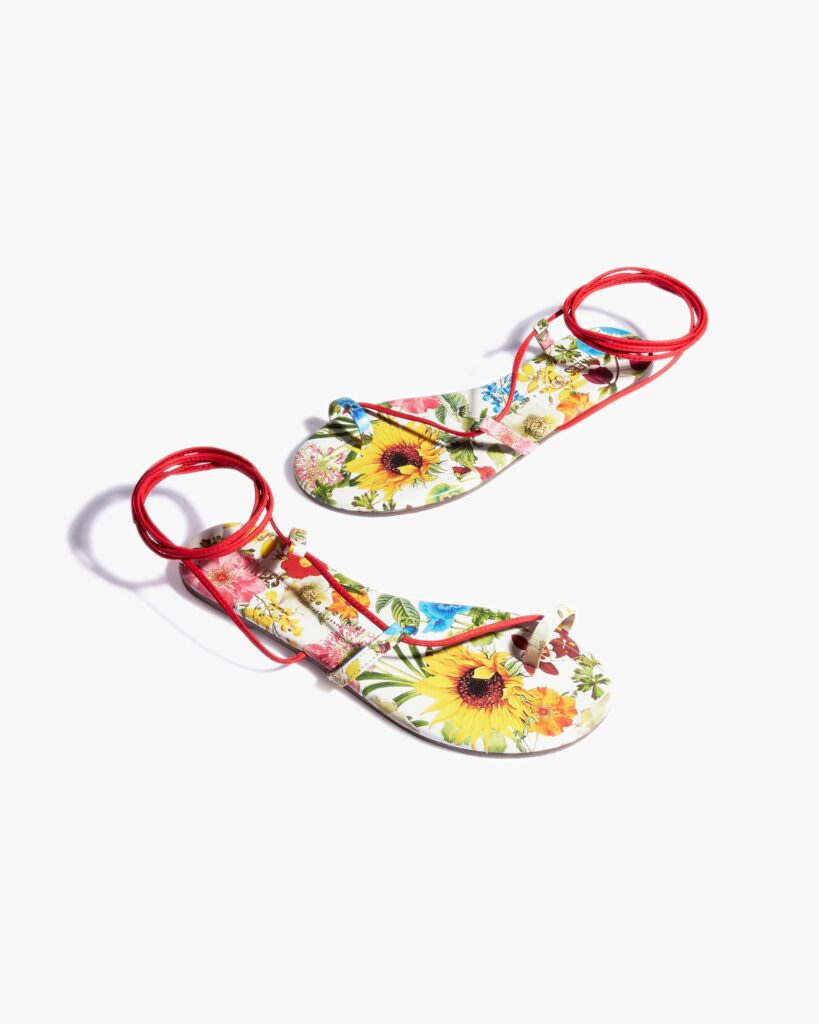 TKEES x Alice and Olivia sandal collab: Two floral styles on sale 40% off