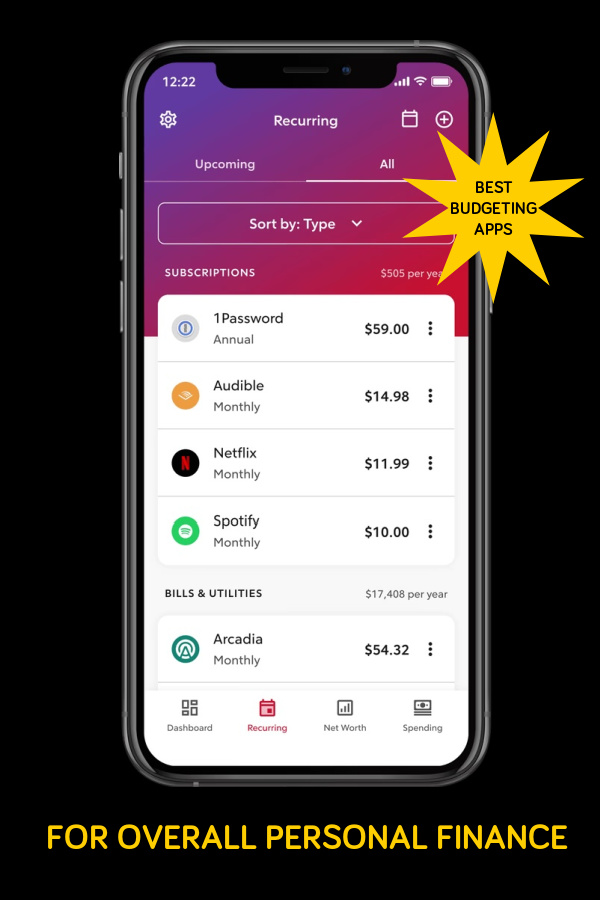 10 best budgeting apps: RocketMoney for best overall budgeting and financial management