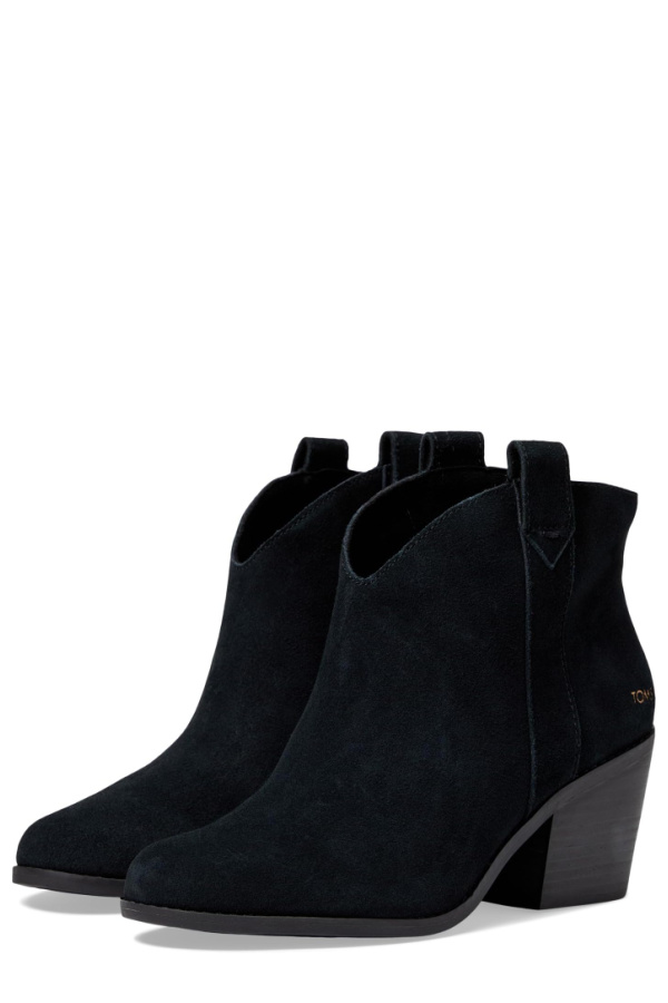 Fall 2024 shoe trends steals under $75: TOMS blocked heel booties