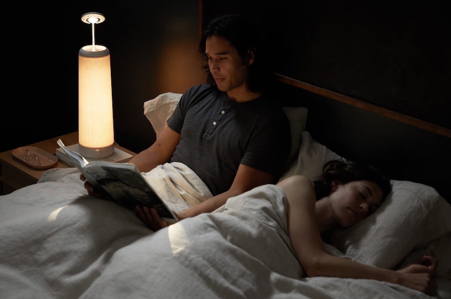 Here’s why the Nightside bedside lamp is an actual marriage-saver