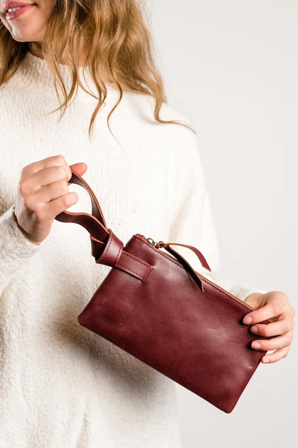 Best personalized holiday gifts: leather goods from ABLE.