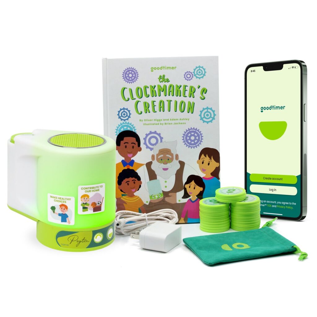 The Goodtimer Positive Reinforcement System is interactive, fun, and proven more effective than a reward chart to help children make good choices (sponsor)