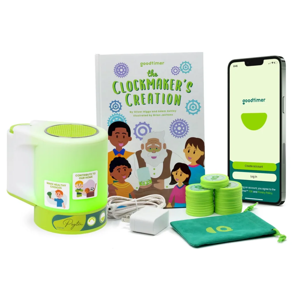 The Goodtimer Positive Reinforcement System is interactive, fun, and proven more effective than a reward chart to help children make good choices (sponsor) The Goodtimer Positive Reinforcement System is interactive, fun, and proven more effective than a reward chart to help children make good choices (sponsor)