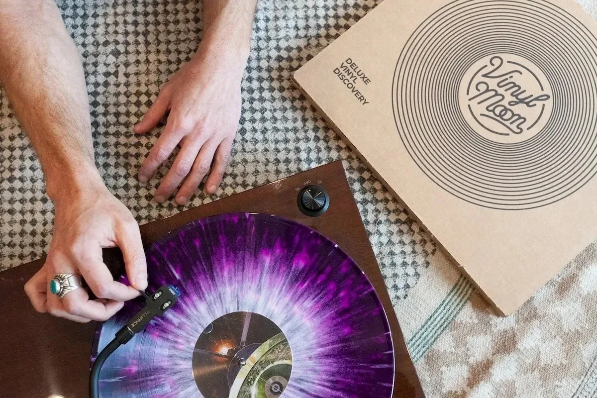 Cool gifts for teens: A record album subscription from Vinyl Moon