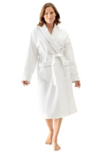 FluffCo Luxury Hotel BathRobe at Amazon