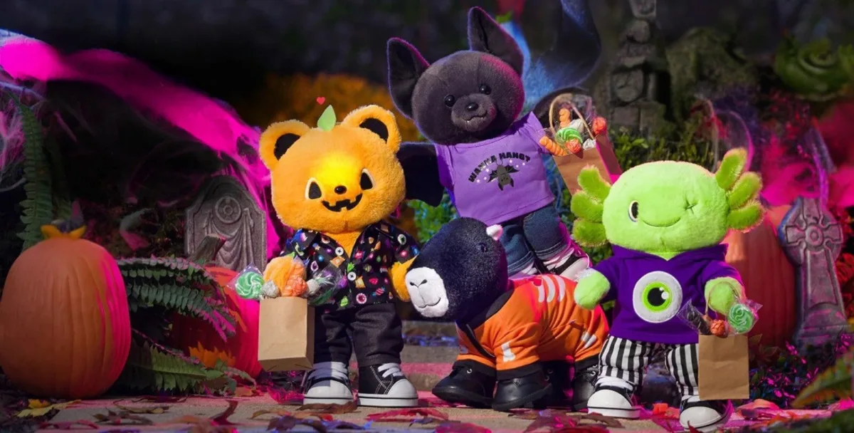 Halloween Build-a-Bears are here!