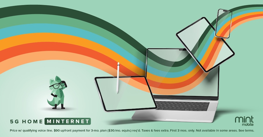 MINTernet: The new 5G home internet service from Mint that's just $40 per month!