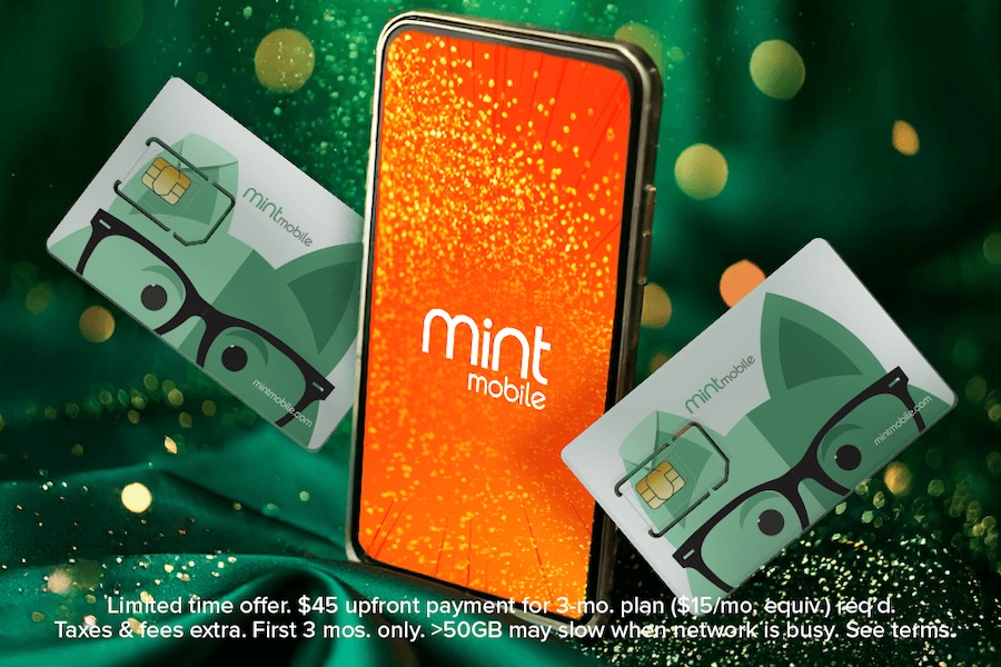 Just $10 per month at Mint Mobile?! Here's the code.