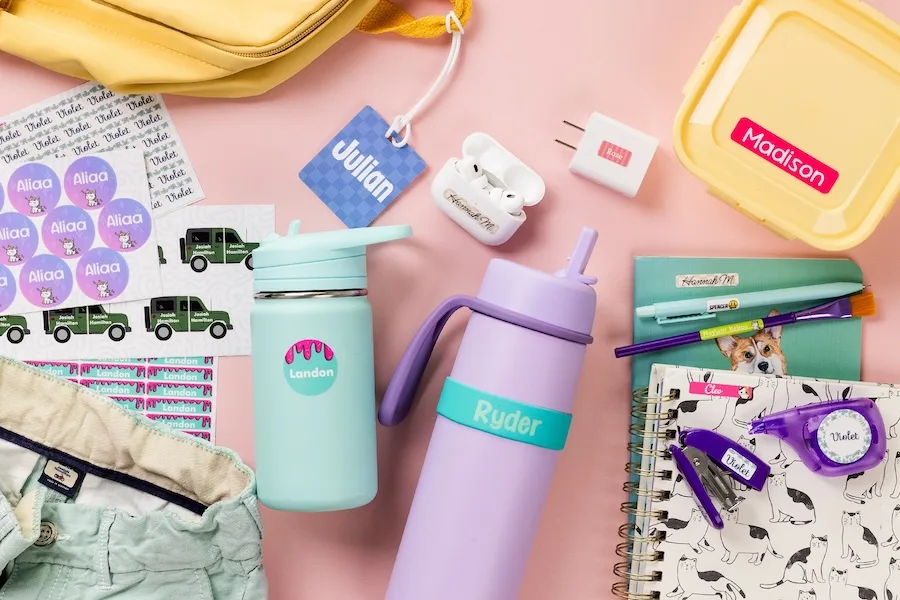 Our pro-mom back-to-school tip each year: Mabel’s Labels