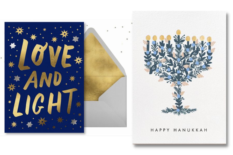 We're spreading love to our Jewish friends and family with these Hanukkah ecards